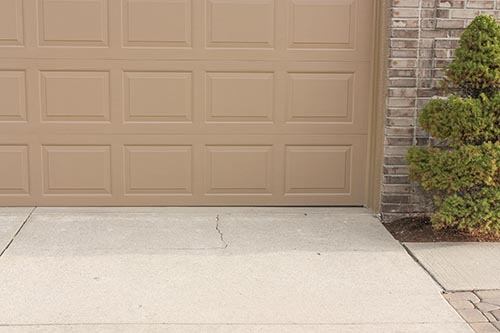 Uneven Garage Concrete in Greater Greensboro