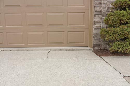 Uneven Garage Concrete in Greater Greensboro