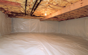 CleanSpace® vapor barrier after in Winston-Salem