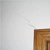 wall cracks along a doorway in a Holly Springs home.