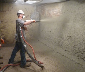 shotcrete wall restoration Greensboro
